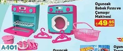OYUNCAK BEBEK FIRINI VE ÇAMAŞIR MAKİNESİ OYUNCAK BEBEK FIRINI VE ÇAMAŞIR MAKİNESİ
